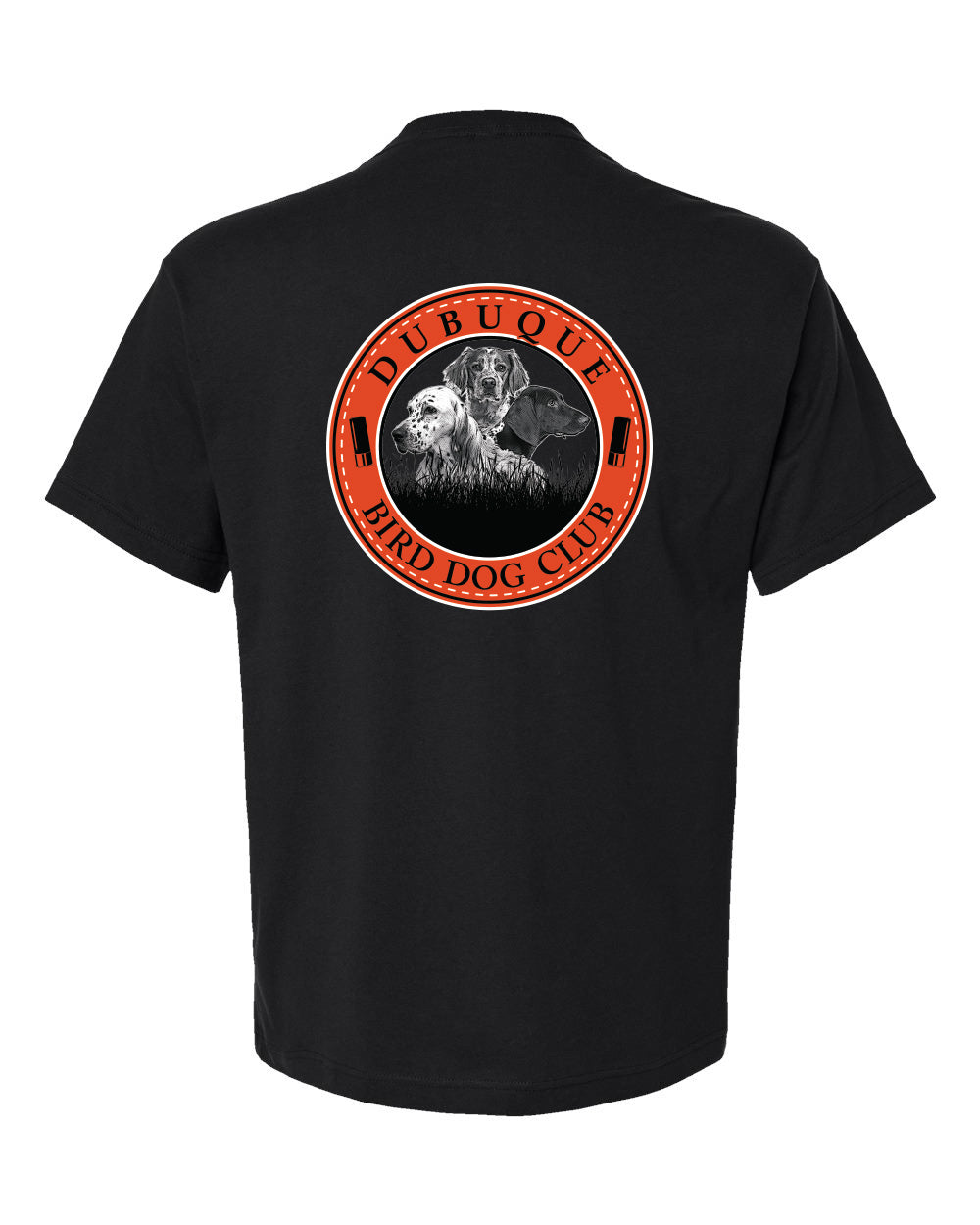 3010- DBQ BIRD DOG CLUB 6 oz. Heavyweight Tee