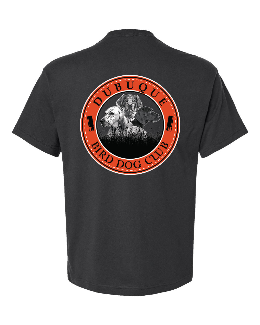 3010- DBQ BIRD DOG CLUB 6 oz. Heavyweight Tee