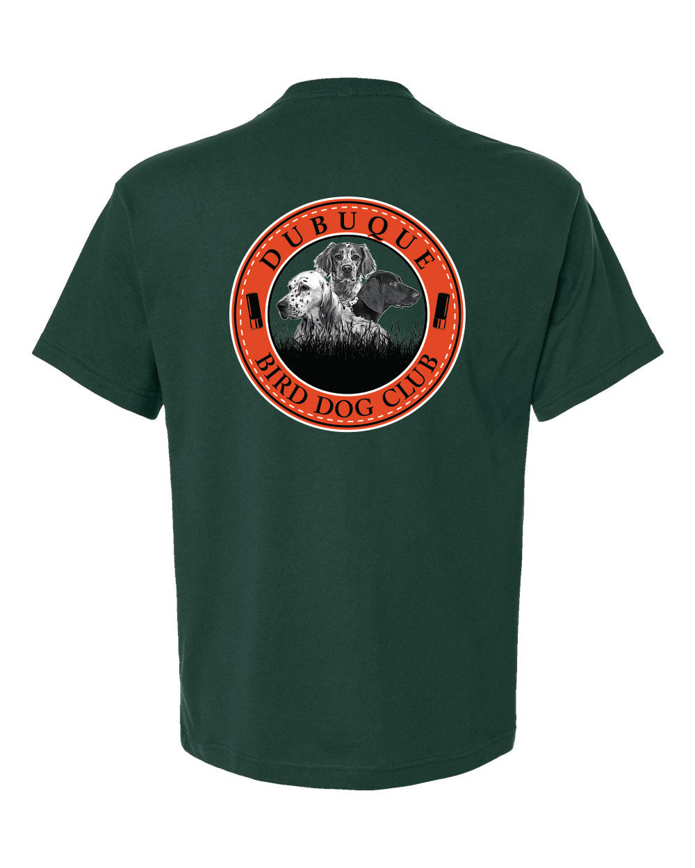 3010- DBQ BIRD DOG CLUB 6 oz. Heavyweight Tee