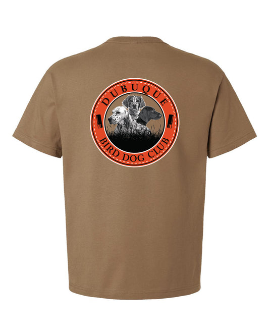 3010- DBQ BIRD DOG CLUB 6 oz. Heavyweight Tee