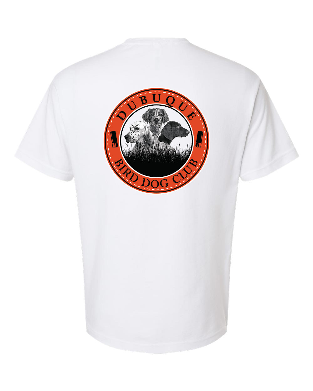 3010- DBQ BIRD DOG CLUB 6 oz. Heavyweight Tee