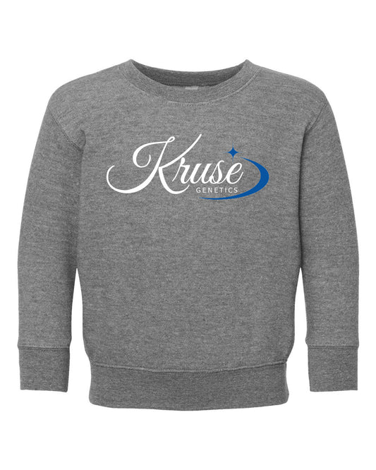 3317- KRUSE GENETICS Toddler Fleece Crewneck Sweatshirt