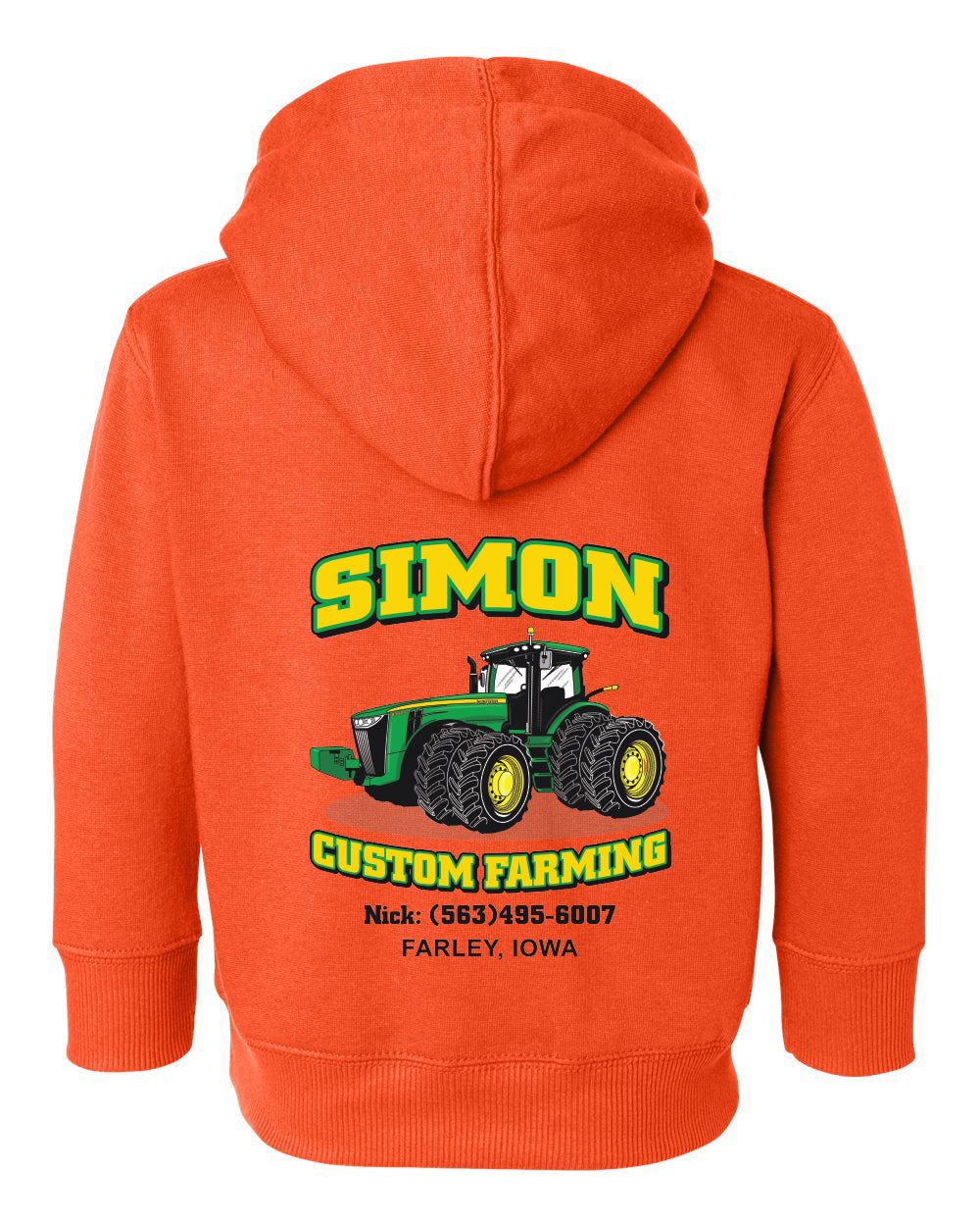 3326- SIMON CUSTOM FARMING Toddler Pullover Fleece Hoodie – Advance Designs