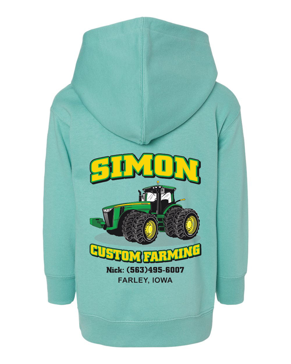 3326- SIMON CUSTOM FARMING Toddler Pullover Fleece Hoodie – Advance Designs