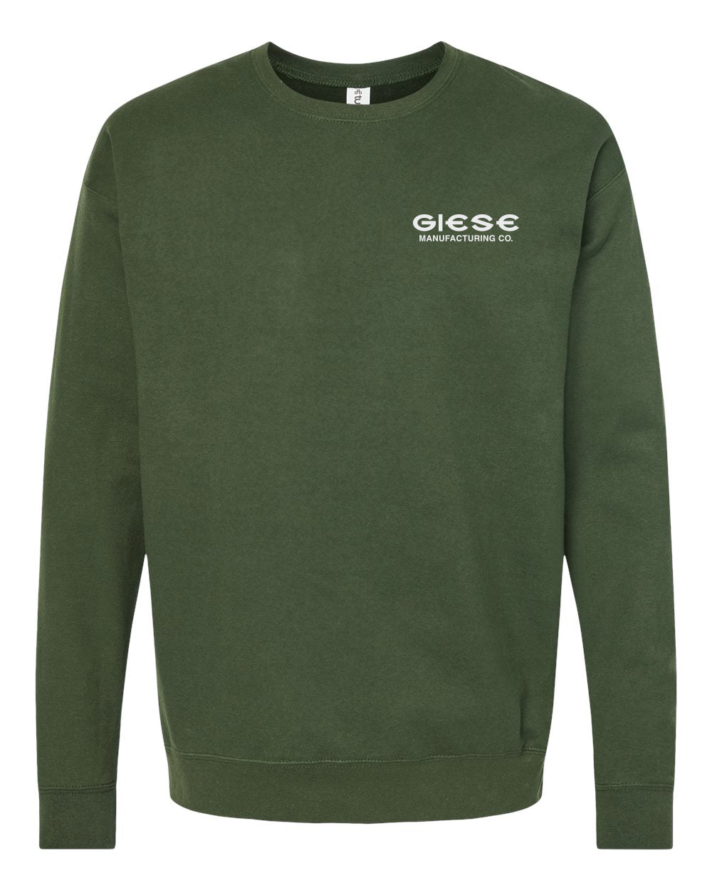 340- GIESE Mfg Unisex Fleece Crewneck Sweatshirt