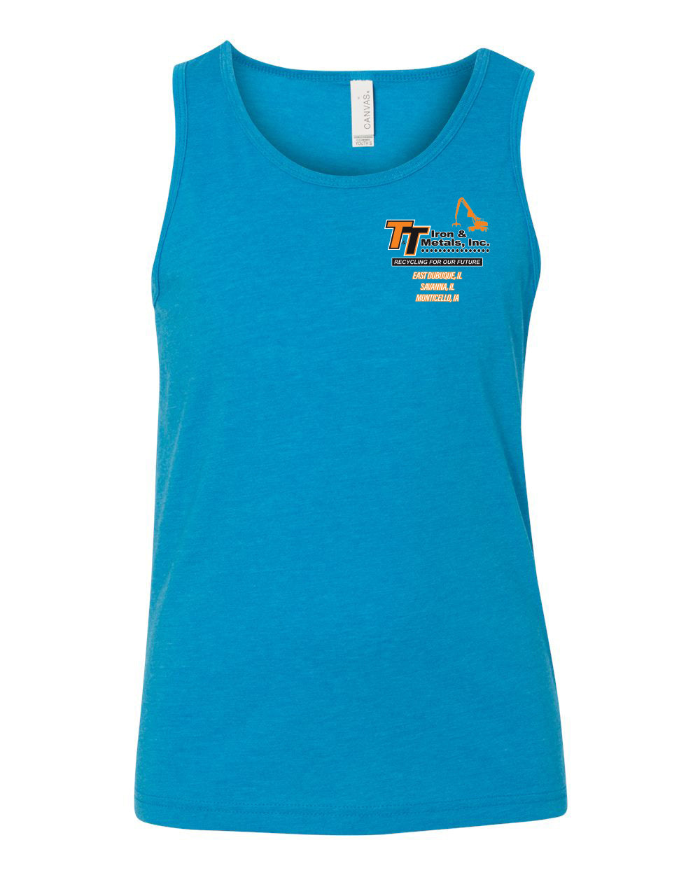 3480Y - T&T BELLA + CANVAS - Youth Jersey Tank