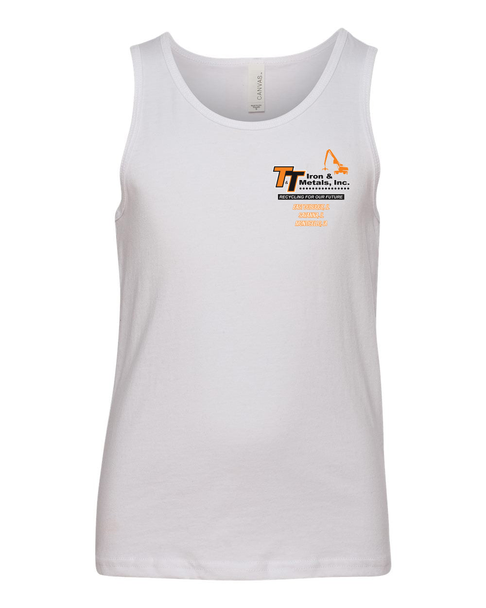 3480Y - T&T BELLA + CANVAS - Youth Jersey Tank