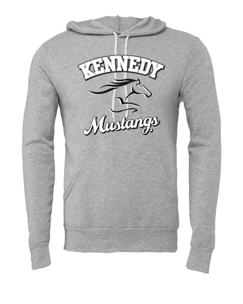 3719- KENNEDY- BELLA + CANVAS - Adult Sponge Fleece Hoodie