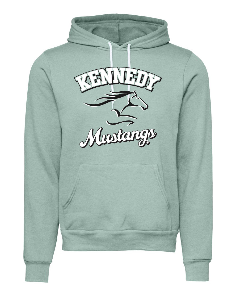 3719- KENNEDY- BELLA + CANVAS - Adult Sponge Fleece Hoodie