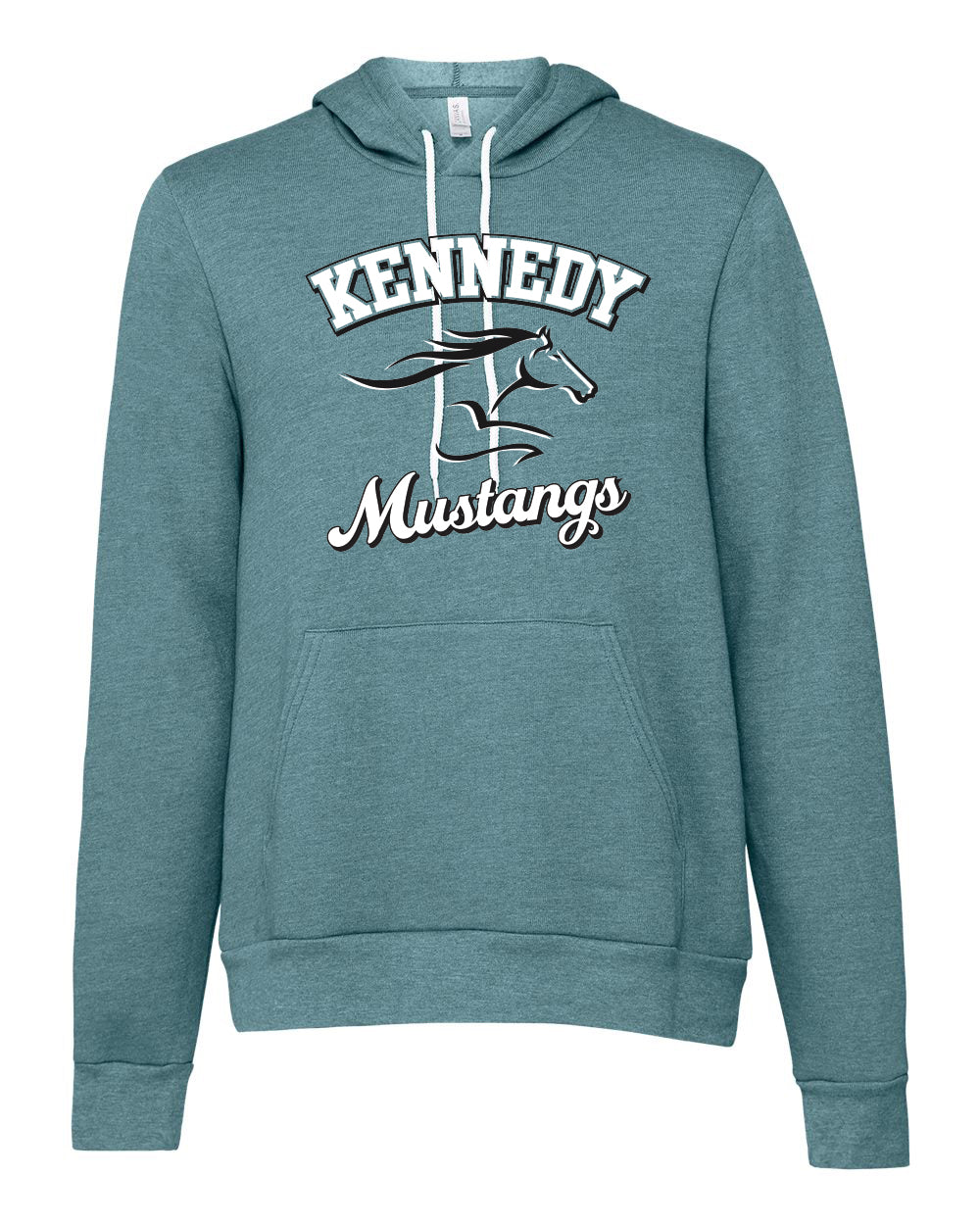 3719- KENNEDY- BELLA + CANVAS - Adult Sponge Fleece Hoodie
