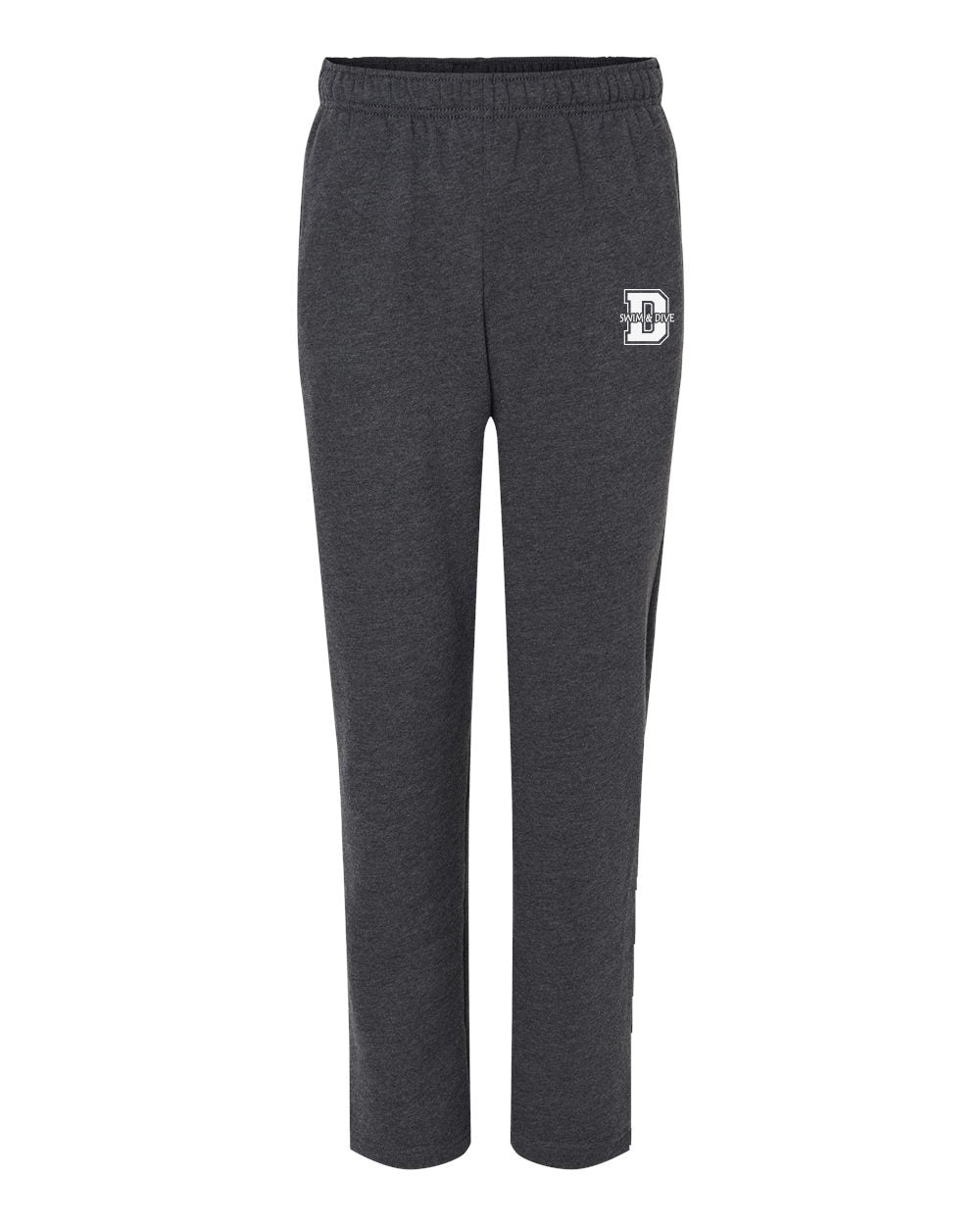 3725- DBQ SENIOR MEN'S SWIM Unisex Sponge Fleece Straight Leg Sweatpants