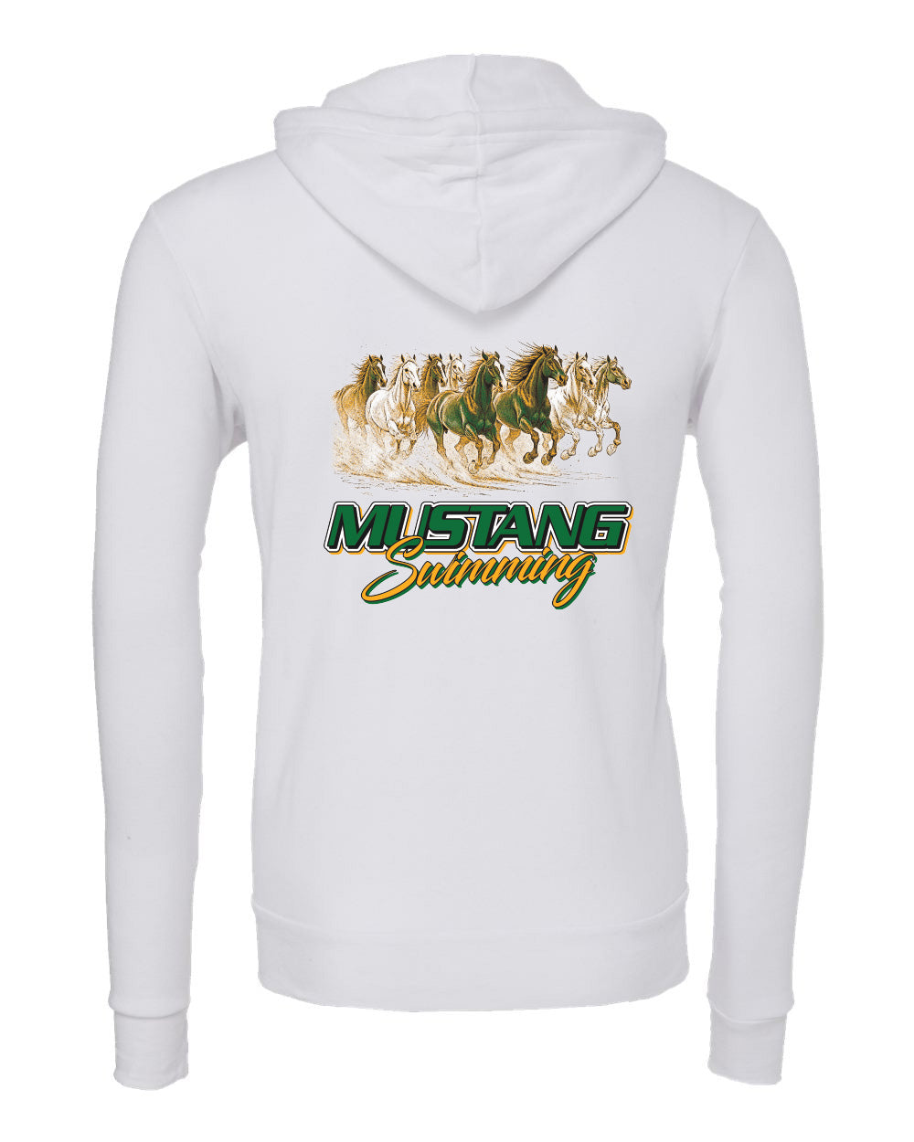3739- HEMPSTEAD SWIMMING Unisex Full-Zip Hoodie Sweatshirt