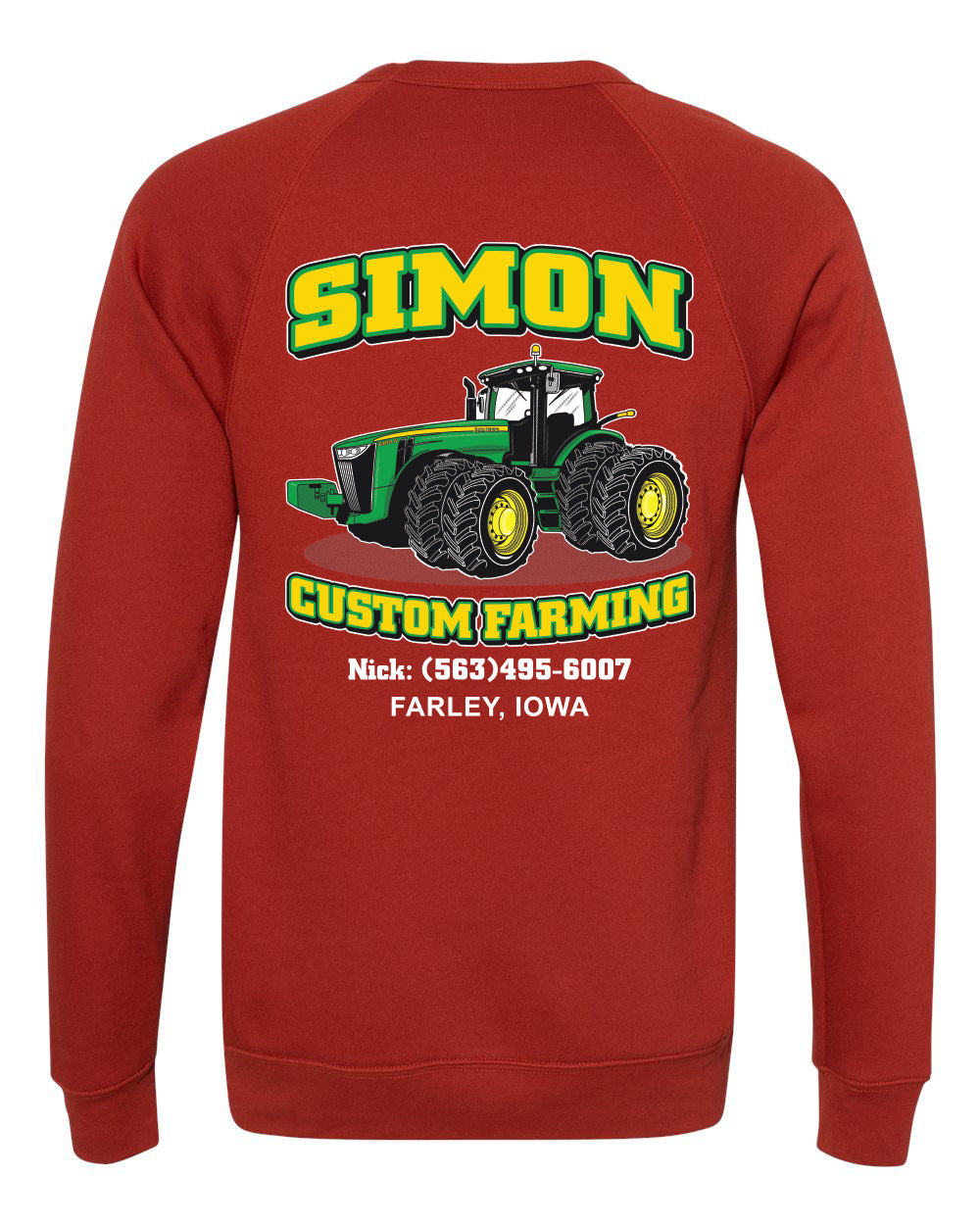 3901- SIMON CUSTOM FARMING Unisex Crewneck Sweatshirt