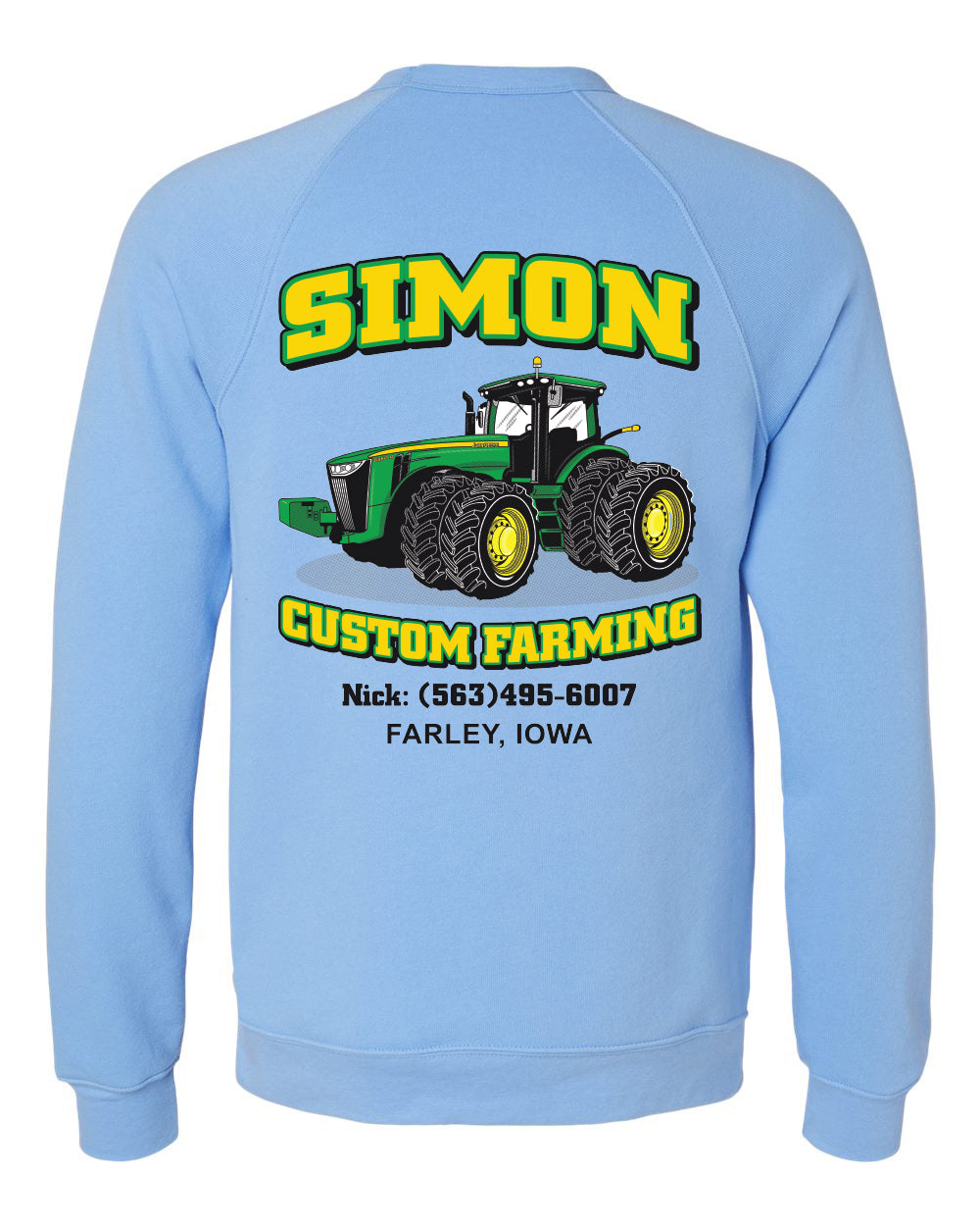 3901- SIMON CUSTOM FARMING Unisex Crewneck Sweatshirt