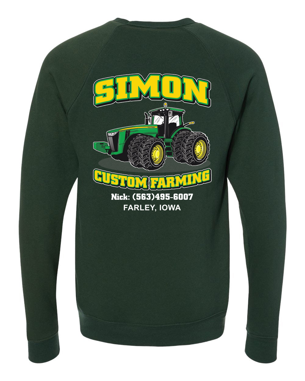 3901- SIMON CUSTOM FARMING Unisex Crewneck Sweatshirt
