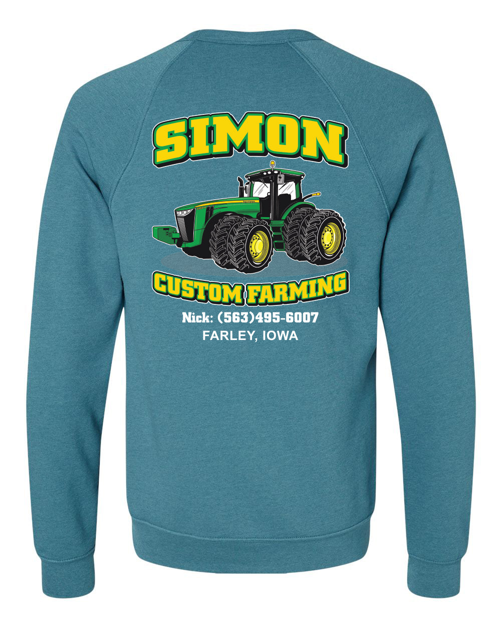 3901- SIMON CUSTOM FARMING Unisex Crewneck Sweatshirt