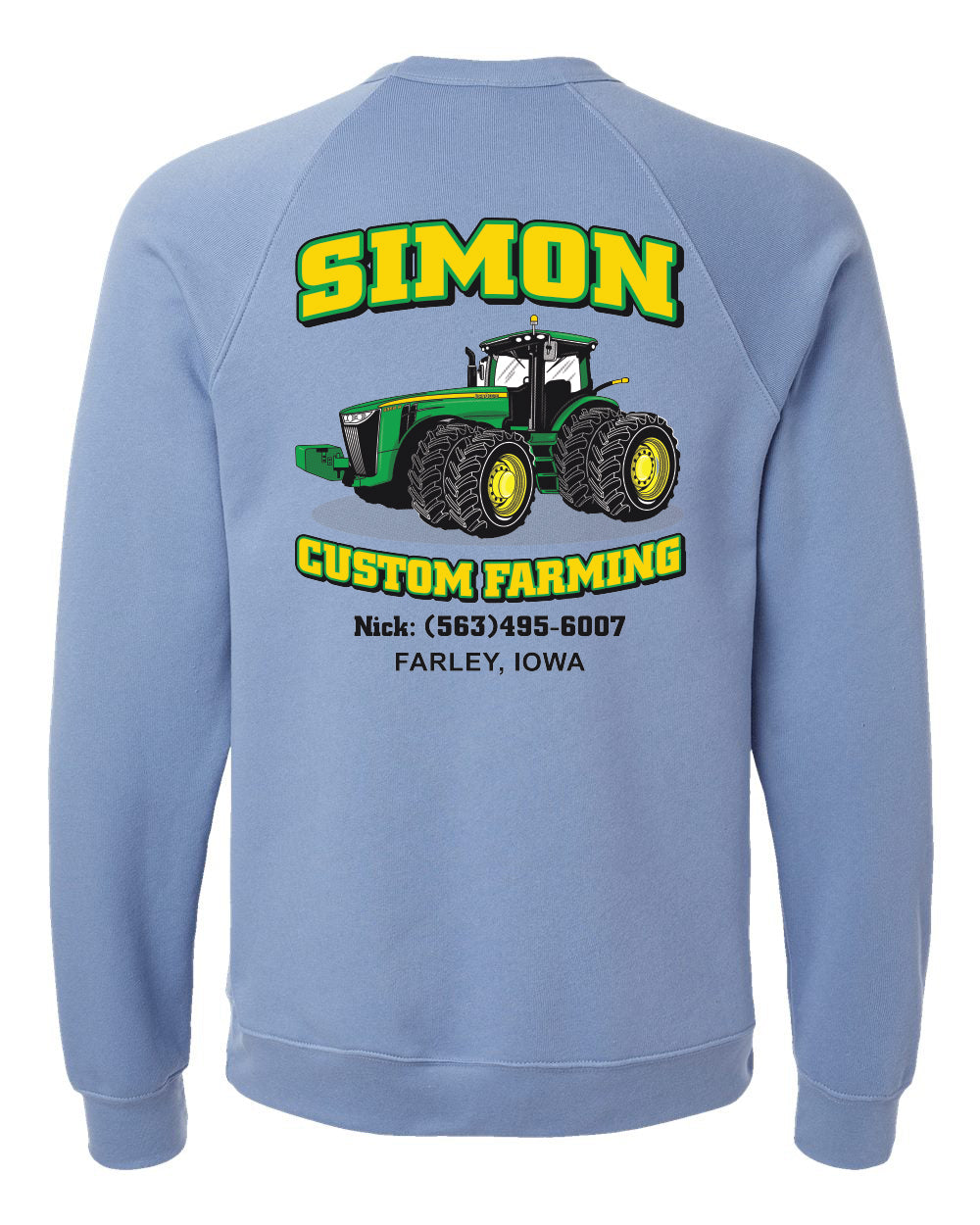 3901- SIMON CUSTOM FARMING Unisex Crewneck Sweatshirt
