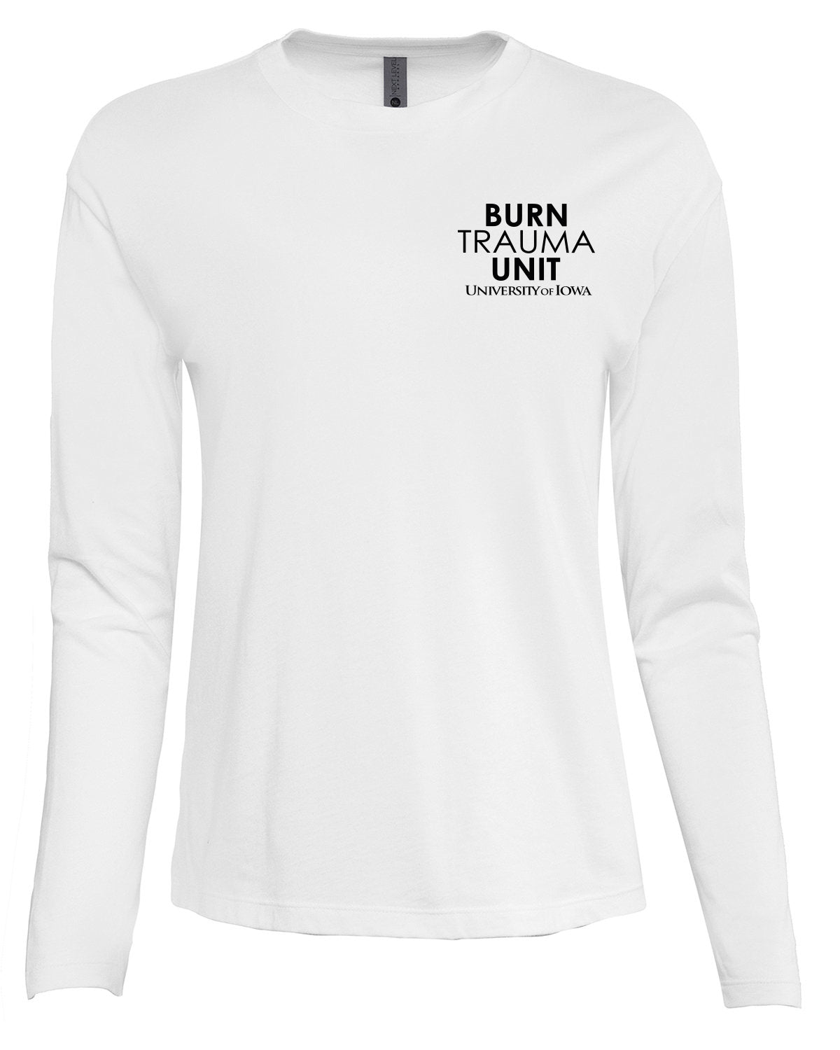 3911NL- U OF I BURN UNIT Next Level Apparel Ladies' Relaxed Long Sleeve T-Shirt