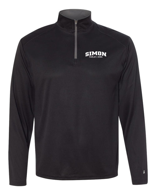 4102- SIMON CUSTOM FARMING B-Core Quarter-Zip Pullover