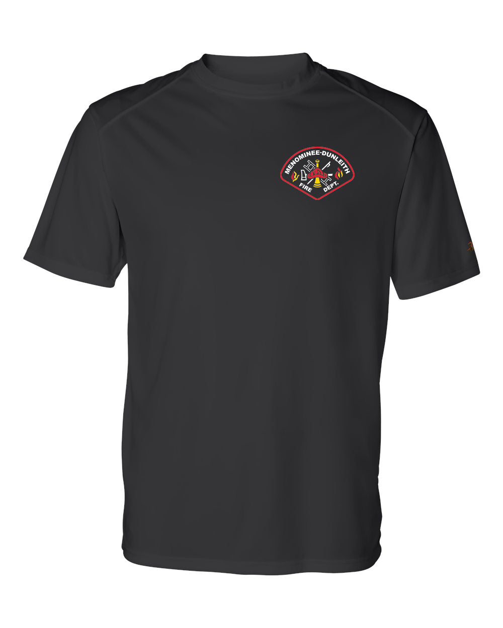 4120- MENOMINEE FIRE DEPT Men's Dri-Fit Sport Shoulders T-Shirt