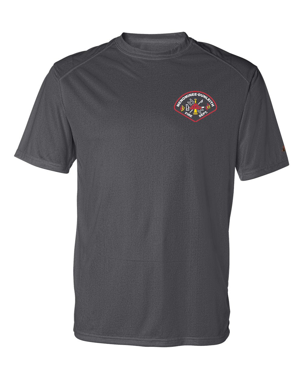 4120- MENOMINEE FIRE DEPT Men's Dri-Fit Sport Shoulders T-Shirt