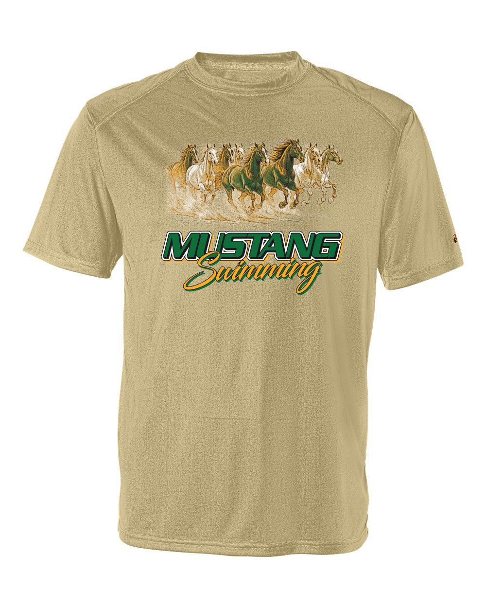 4120- HEMPSTEAD SWIMMING Men's B-Core Sport Shoulders T-Shirt