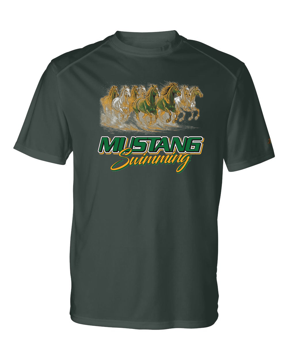 4120- HEMPSTEAD SWIMMING Men's B-Core Sport Shoulders T-Shirt
