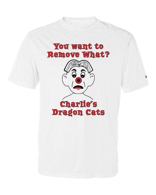 4120- CHARLIES DRAGON CATS Men's B-Core Sport Shoulders T-Shirt