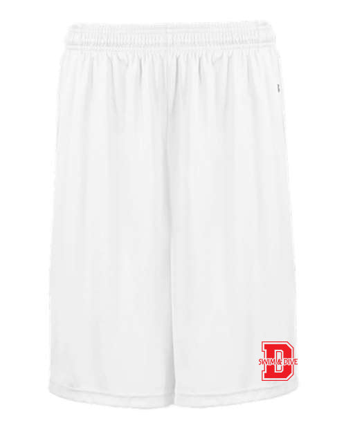 4127- DBQ SENIOR MEN'S SWIM Men's Pocketed 7" Shorts