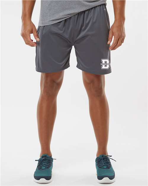 4146- DBQ SENIOR MEN'S SWIM Men's B-Core 5" Pocketed Shorts