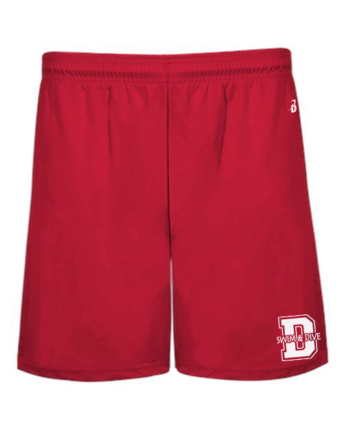 4146- DBQ SENIOR MEN'S SWIM Men's B-Core 5" Pocketed Shorts