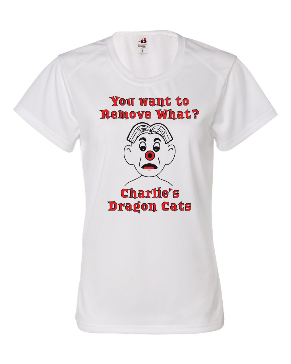 4160- CHARLIES DRAGON CATS Women’s B-Core T-Shirt