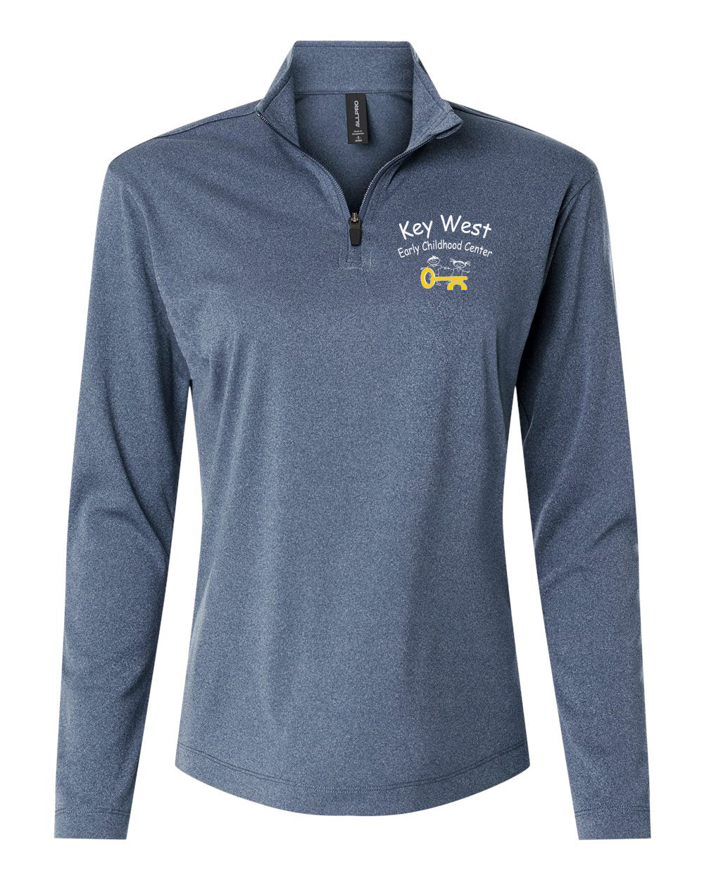 41870L- KEY WEST EARLY CHILDHOOD Women's Performance Quarter-Zip Pullover