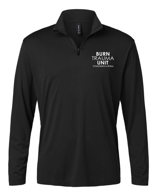 41870- U OF I BURN UNIT Men's Performance Quarter-Zip Pullover