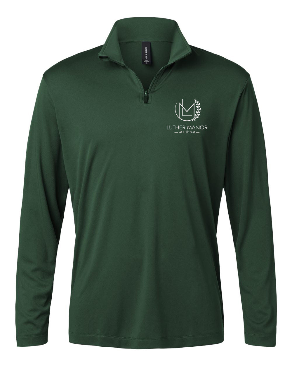 41870- LUTHER MANOR Men's Performance Quarter-Zip Pullover