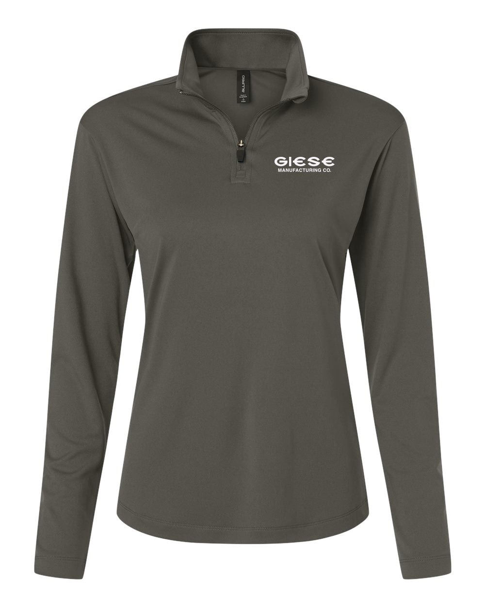 41870L- GIESE MFG Women's Performance Quarter-Zip Pullover