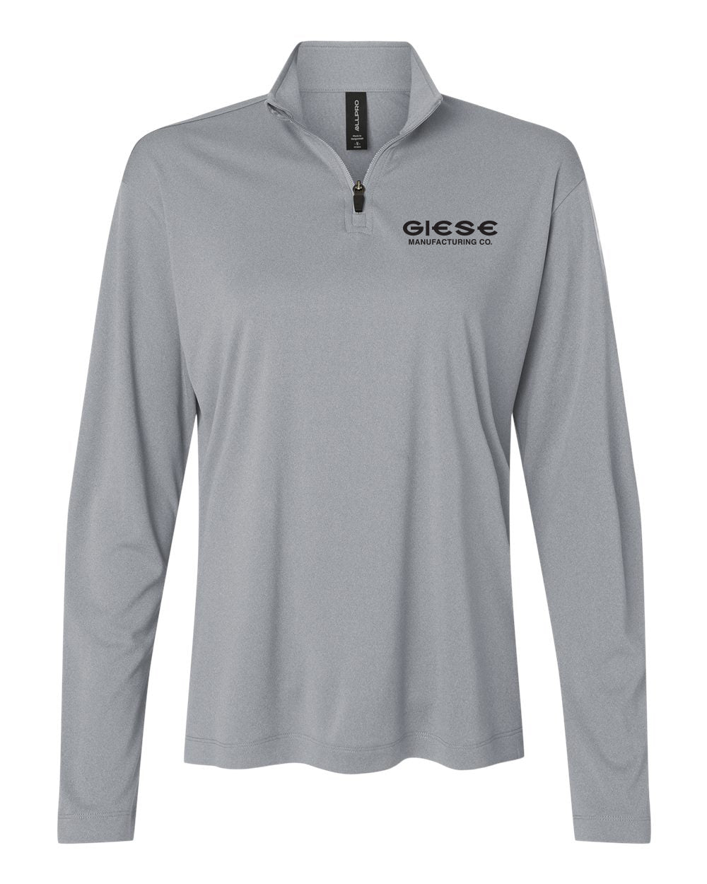 41870L- GIESE MFG Women's Performance Quarter-Zip Pullover
