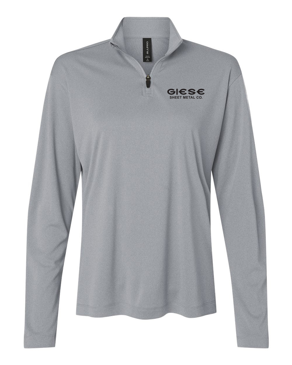 41870L- GIESE SHEET METAL AllPro - Pro-Lock Women's Performance Quarter-Zip Pullover