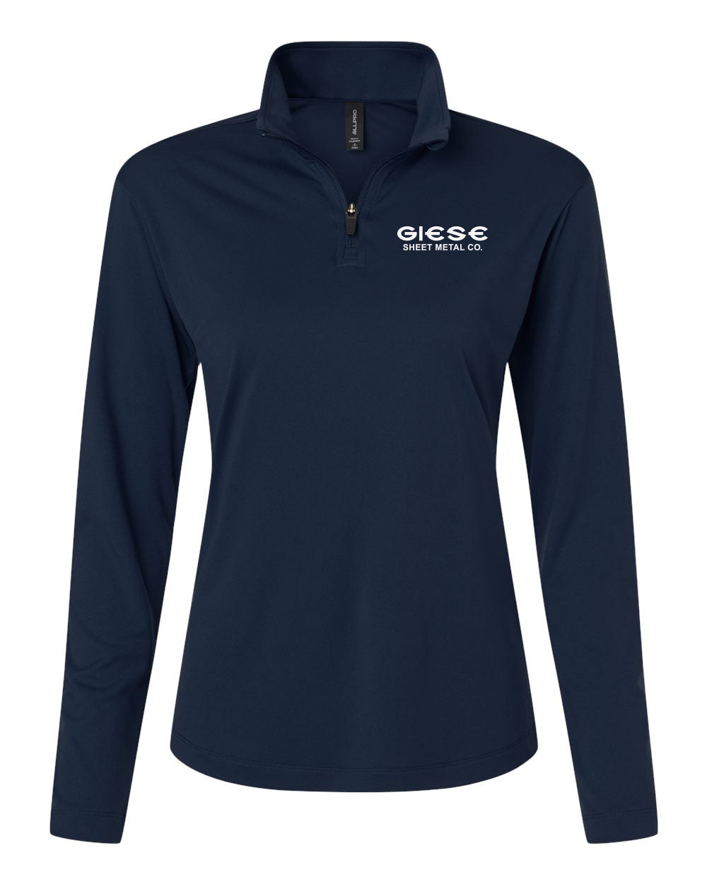 41870L- GIESE SHEET METAL AllPro - Pro-Lock Women's Performance Quarter-Zip Pullover