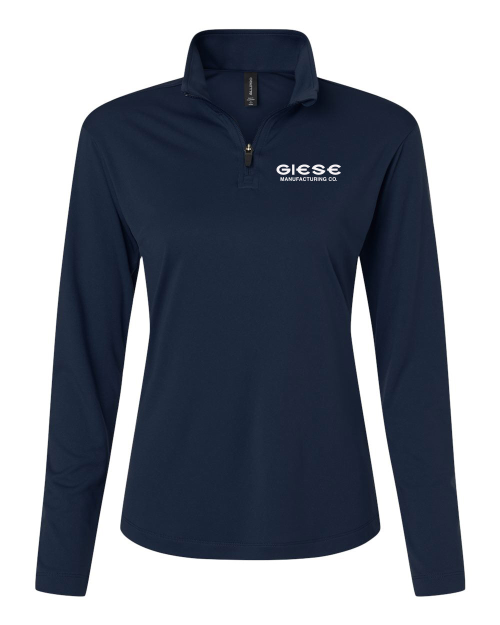 41870L- GIESE MFG Women's Performance Quarter-Zip Pullover