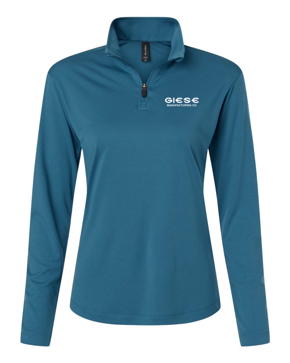 41870L- GIESE MFG Women's Performance Quarter-Zip Pullover