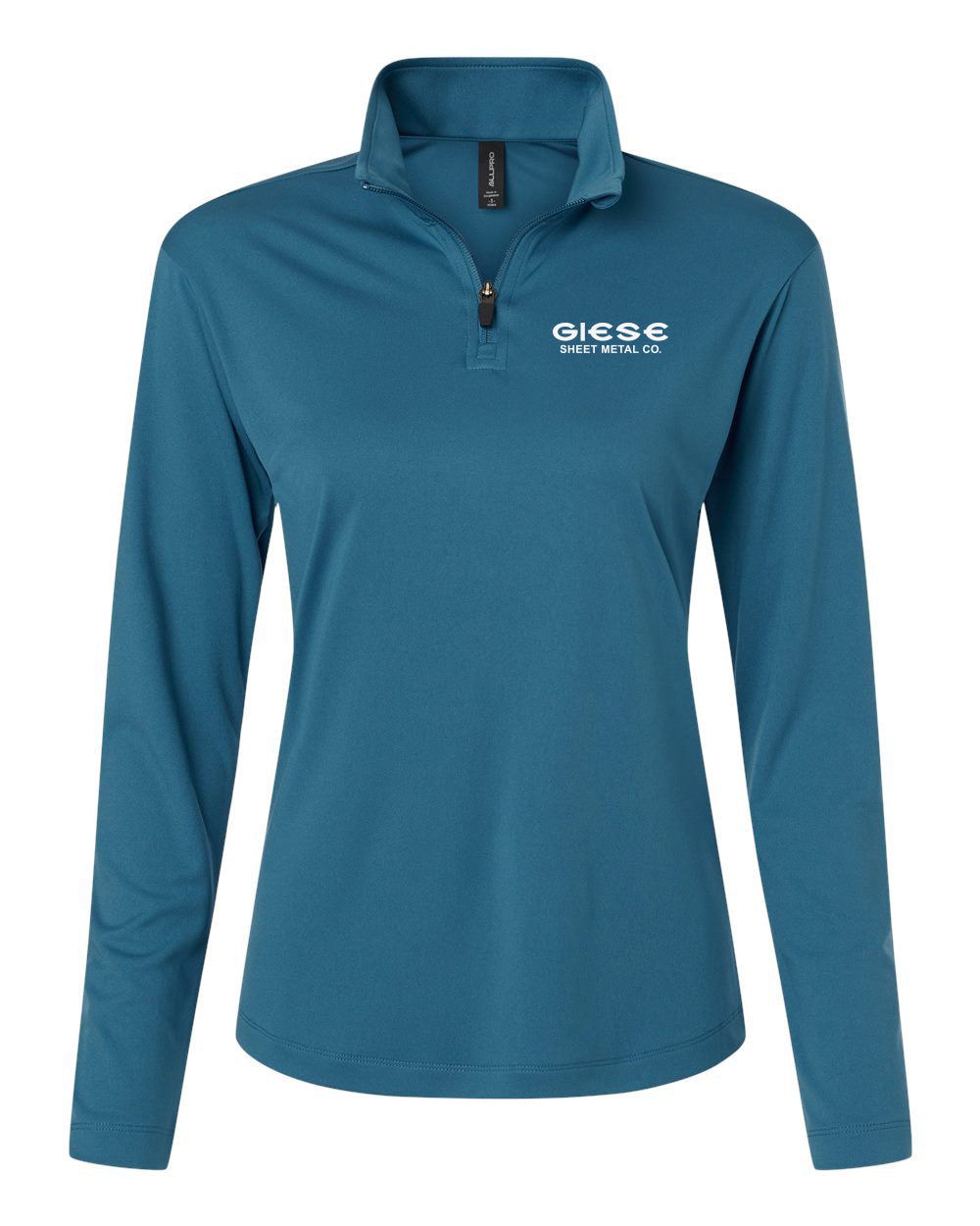 41870L- GIESE SHEET METAL AllPro - Pro-Lock Women's Performance Quarter-Zip Pullover