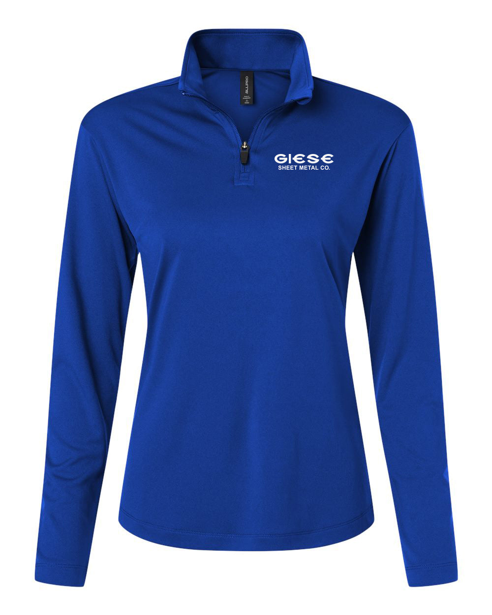 41870L- GIESE SHEET METAL AllPro - Pro-Lock Women's Performance Quarter-Zip Pullover