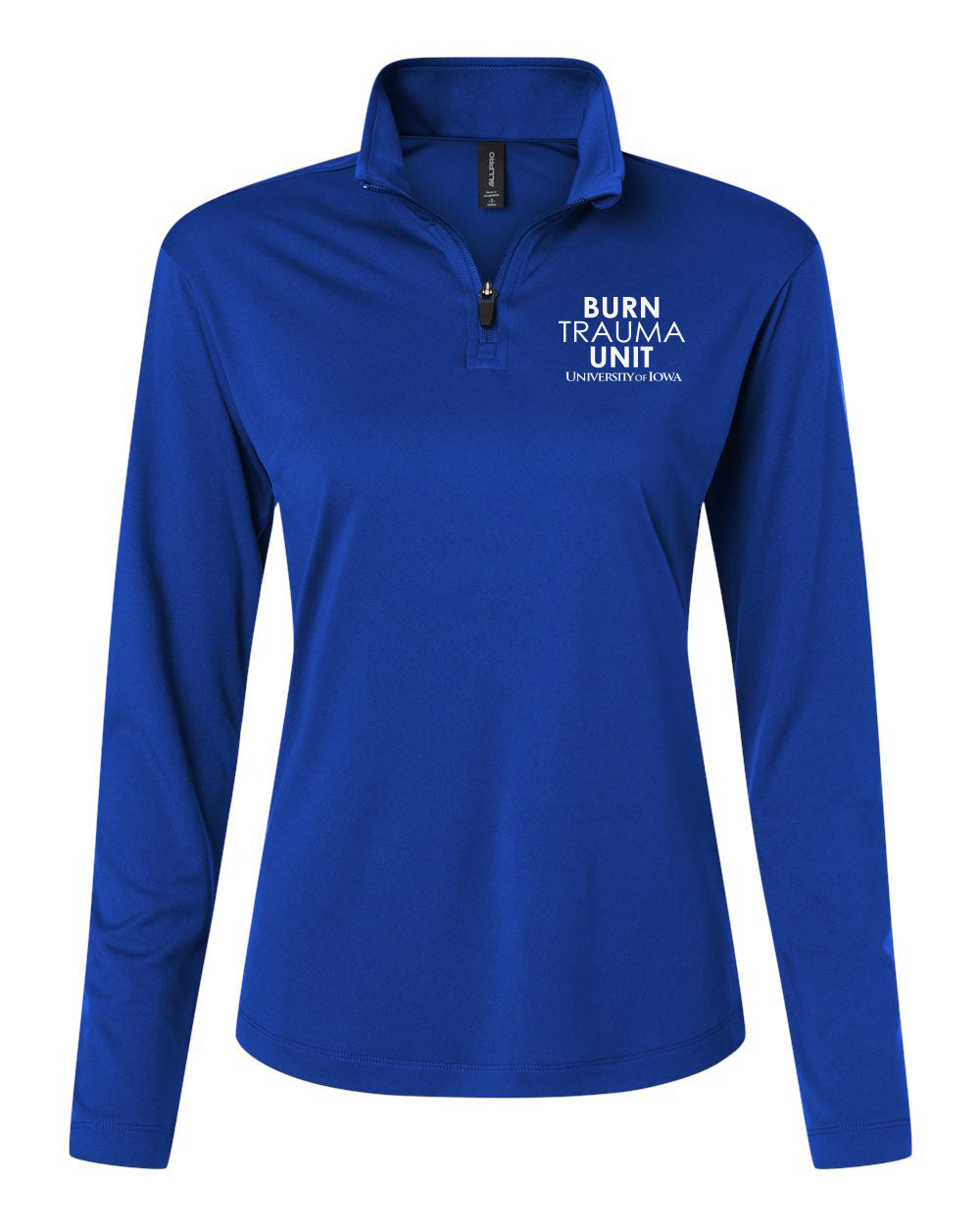 41870L- U OF I BURN UNIT Women's Performance Quarter-Zip Pullover