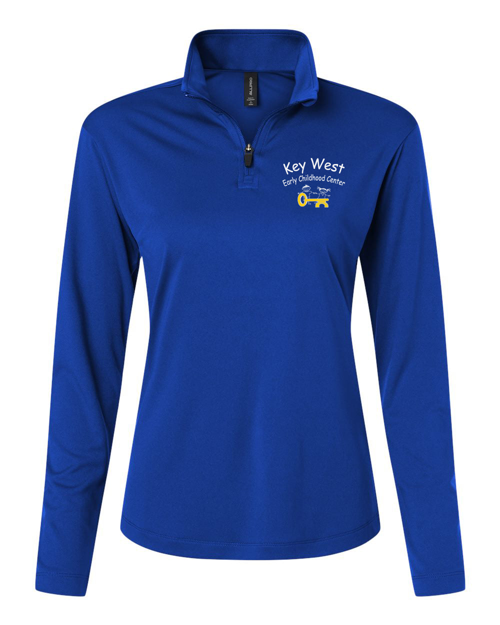 41870L- KEY WEST EARLY CHILDHOOD Women's Performance Quarter-Zip Pullover