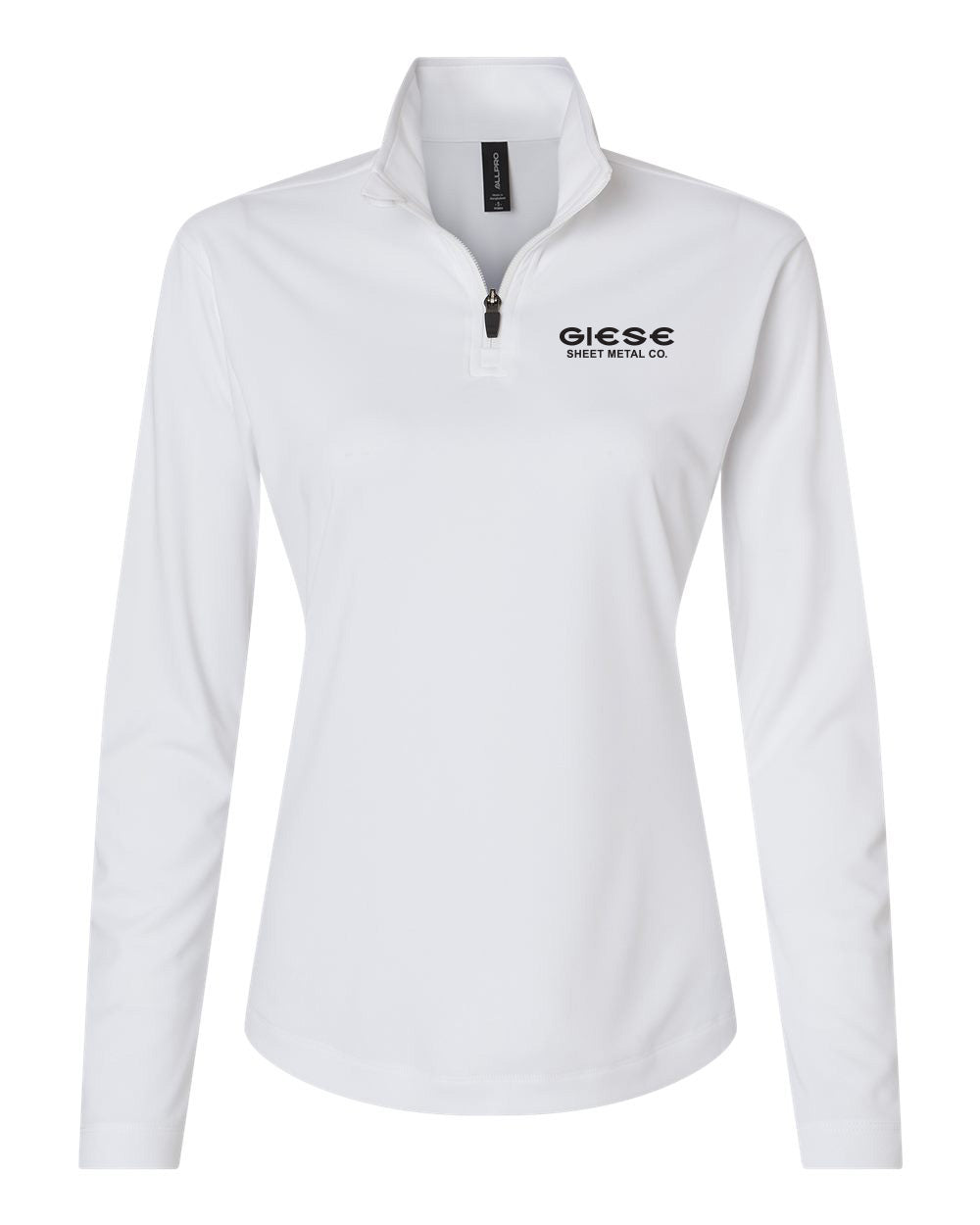 41870L- GIESE SHEET METAL AllPro - Pro-Lock Women's Performance Quarter-Zip Pullover