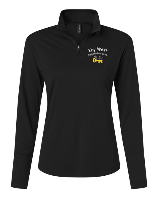 41870L- KEY WEST EARLY CHILDHOOD Women's Performance Quarter-Zip Pullover