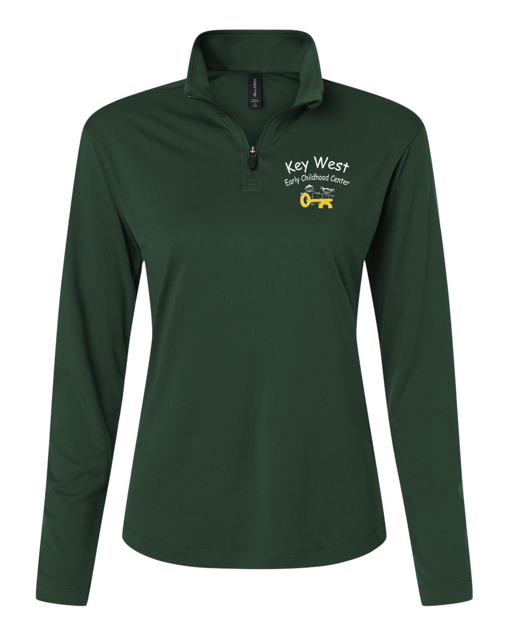 41870L- KEY WEST EARLY CHILDHOOD Women's Performance Quarter-Zip Pullover