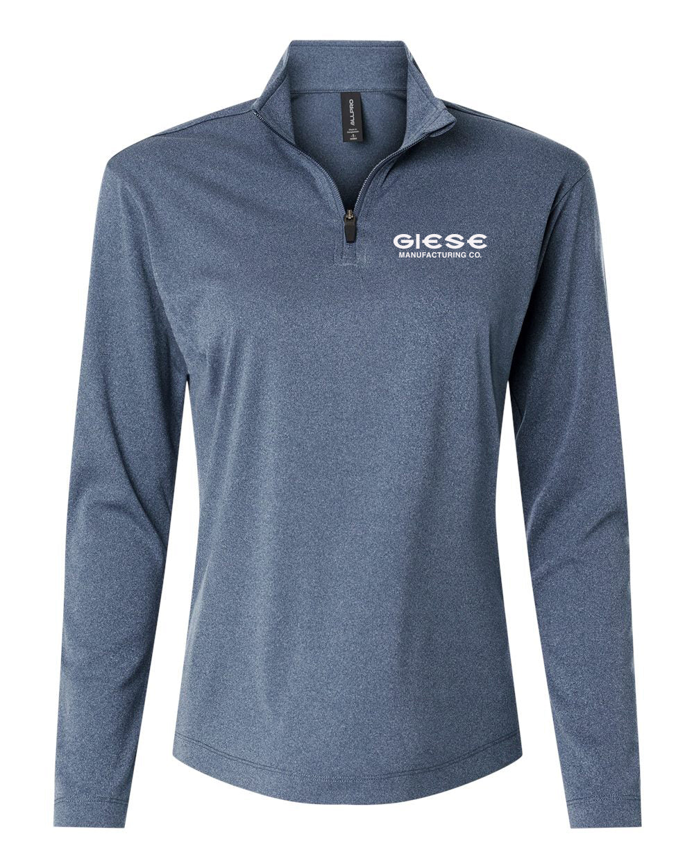 41870L- GIESE MFG Women's Performance Quarter-Zip Pullover
