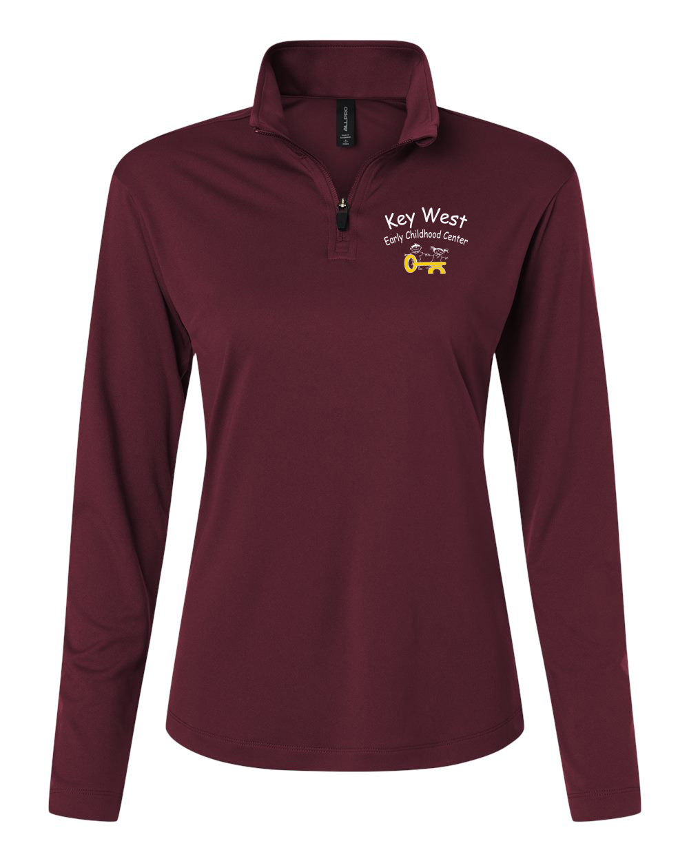 41870L- KEY WEST EARLY CHILDHOOD Women's Performance Quarter-Zip Pullover